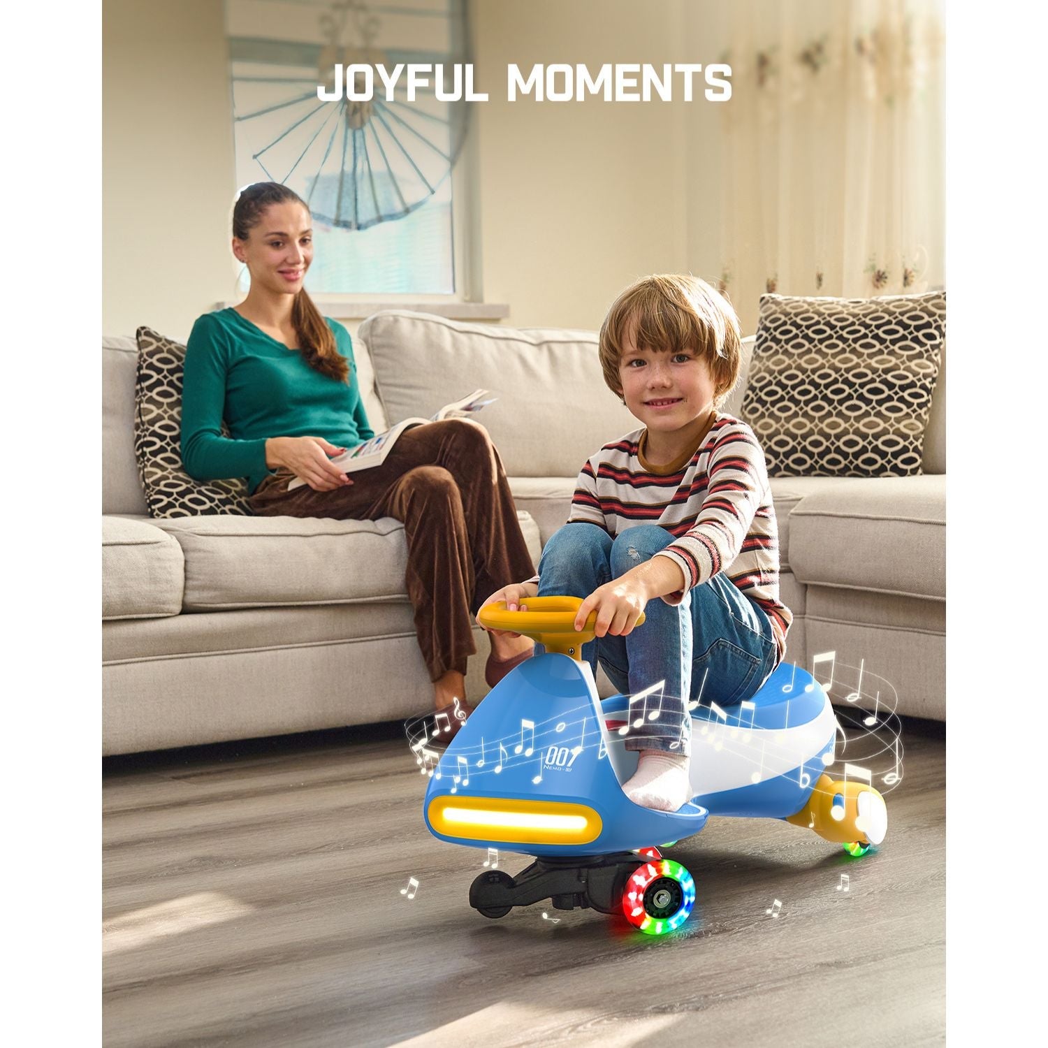 FanttikRide N7 Pro Electric Wiggle Car with Pedal